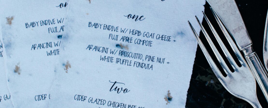 Community Goods Menu